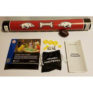 Zelosport Arkansas Razorbacks Collegiate Finger Football College University Game